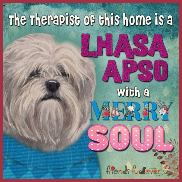 Lhasa Apso Doorsign - Image 4