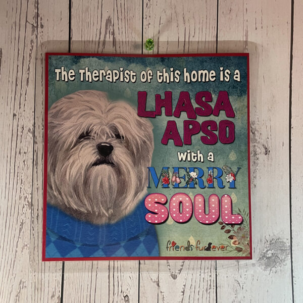 Lhasa Apso Doorsign