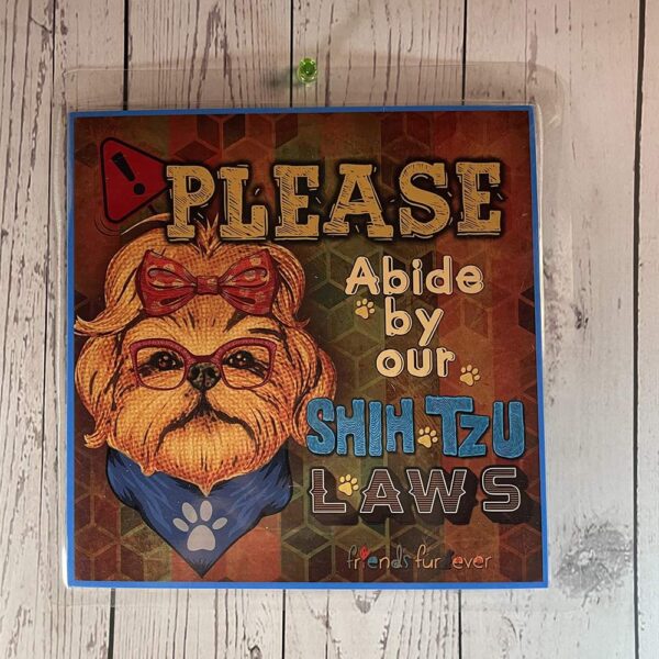 Shih-Zu Doorsign