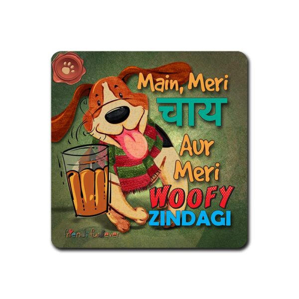 Woofy Zindagi Coaster