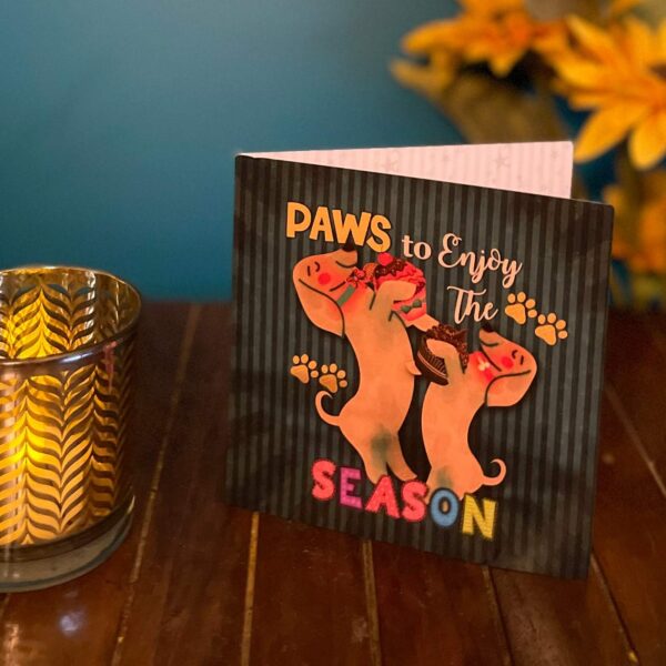 Paws to Enjoy the Season Greetings - Image 3