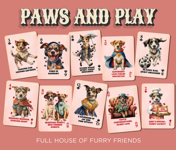 Deal a Paw-some Hand ! Unleash the fun with Friends Furever Canine cards - Image 10