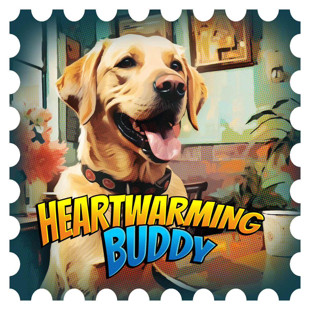 Heartwarming-Buddy-Lab-Magnet