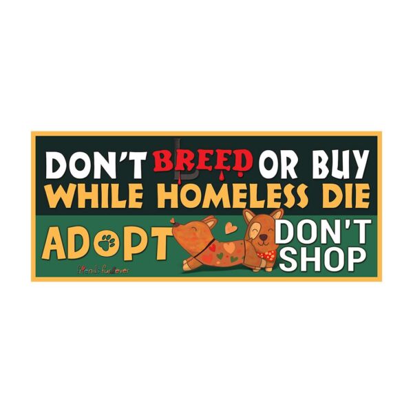 Adopt Don’t Shop Sticker