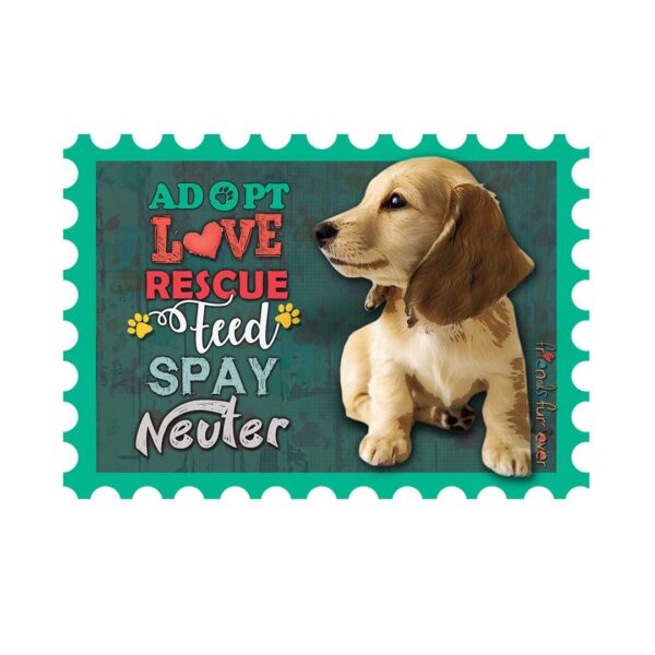 Adopt-Love-Rescue-Feed-Spay-Neuter Magnet