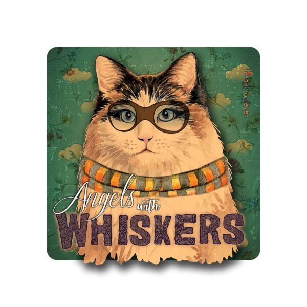 Angels with Whiskers Magnet