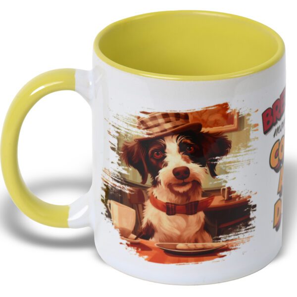 Brewtiful Moments Coffee Mug, Cup of Joy, Tails of Love, Dog Love Inspired Design, Gift for Dog Lovers