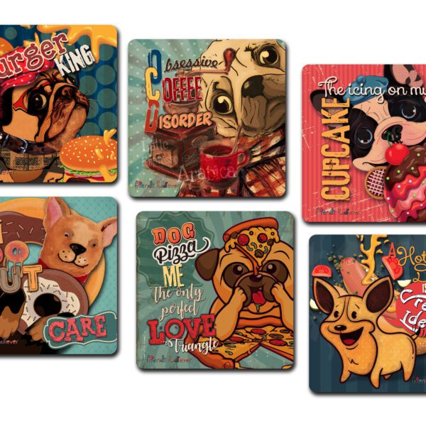 FRIENDS FUREVER : From Bark to Beverage Coasters