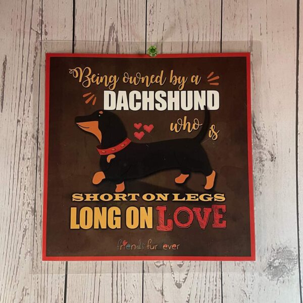 Dachshund Doorsign
