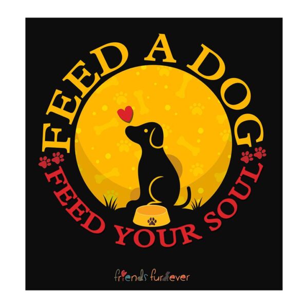 Feed A Dog Sticker