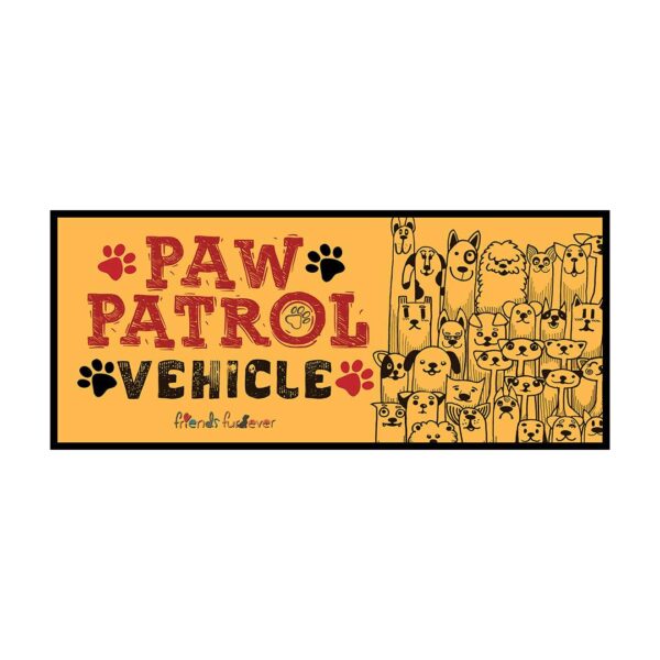Paw Patrol Vehicle Sticker