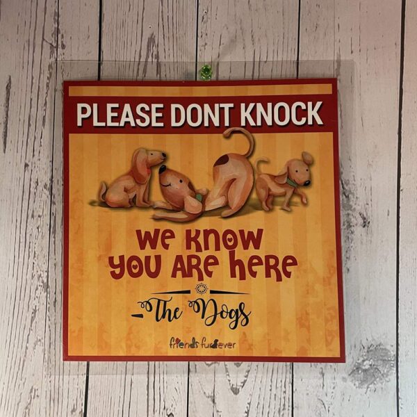 Please Don’t Knock Doorsign