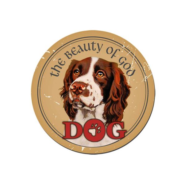 The Beauty of GOD-DOG-Magnet