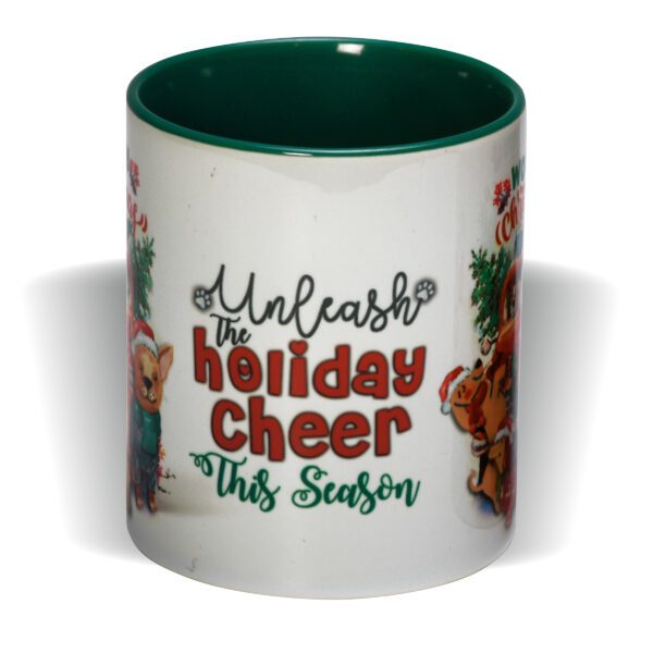 "The Holiday Cheer" | Christmas Mugs | Green